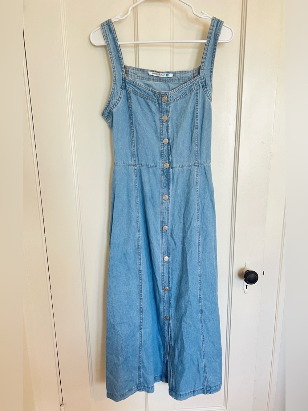 Women’s Denim Maxi Dress